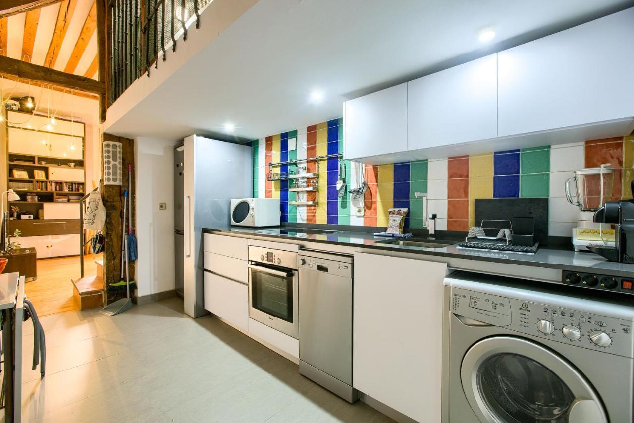 Charming Bohemian Lavapies Apartment Madrid Exterior foto
